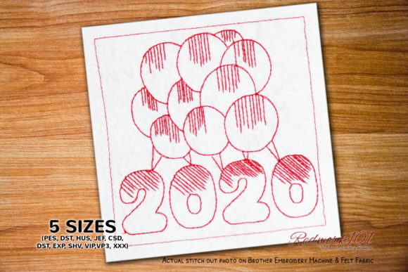 Balloons 2020: Sweatshirt Embroidery Design Review