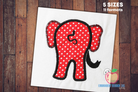 Cartoon Elephant Showing Tail: A Stitch-Out Review