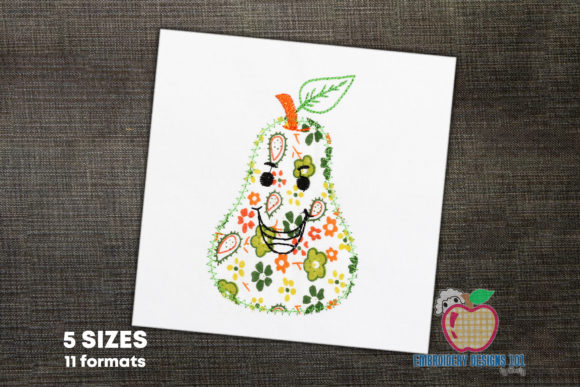 Cartoon Pear Applique: A Designer’s Review