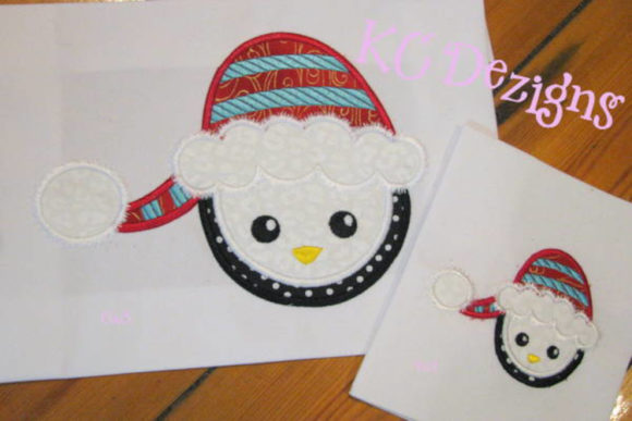 Christmas Penguin Face: A Seasonal Embroidery Review