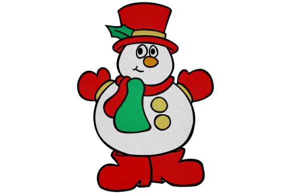 Happy Snowman: A Designer’s Stitch-Out Review