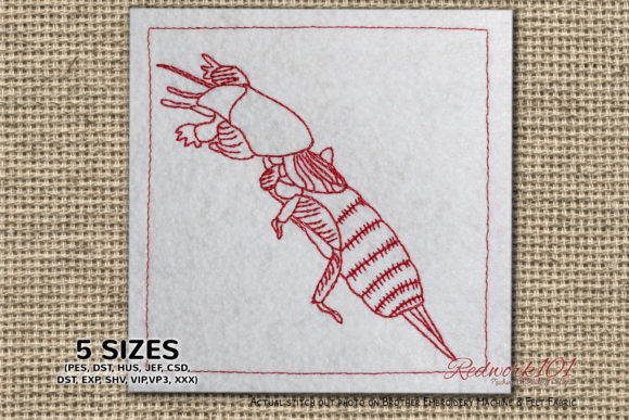 Mole Cricket Redwork: A Review for Handmade Gifts