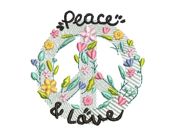 Peace and Love: An Embroidery Design Review